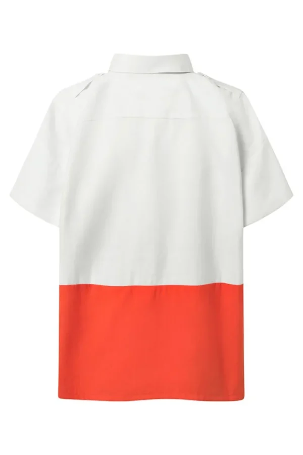 Missen Elsewhere Fashion Blouses*Barkly Blouse-Off-White-Fire