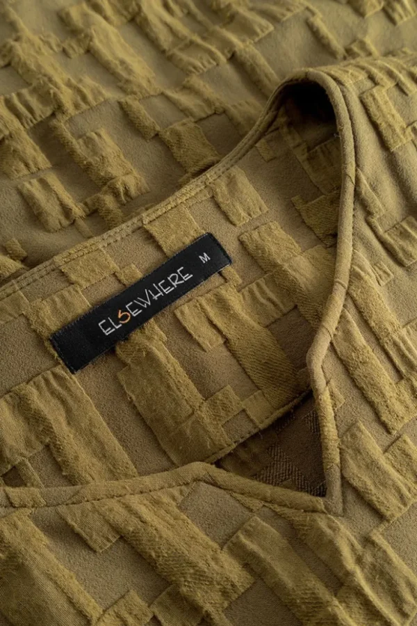 Missen Elsewhere Fashion Tops*Barra Top-Gold Mustard