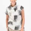 Missen Elsewhere Fashion Tops*Beltra Top-Off-White