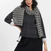 Missen Elsewhere Fashion Breisels*Guelph Scarf-Black-Offwhite