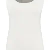 Missen Elsewhere Fashion Basics*Kylie Basic Singlet-Offwhite
