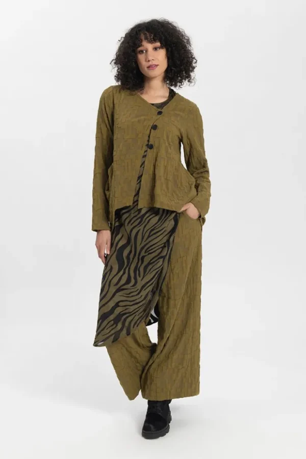 Missen Elsewhere Fashion Vesten*Mari Cardigan-Gold Mustard