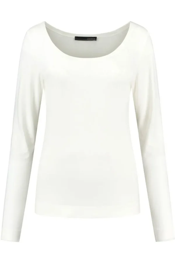 Missen Elsewhere Fashion Basics*Maxima Basic Top-Offwhite