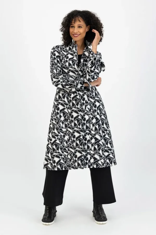 Missen Elsewhere Fashion Blazers*Oshawa Blazer-Black-Offwhite