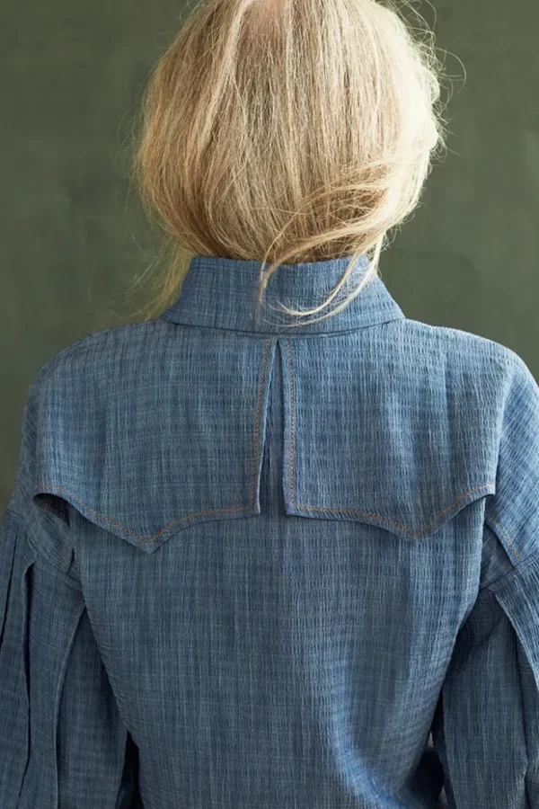 Missen Elsewhere Fashion Blouses*Reivilo Blouse-Denim